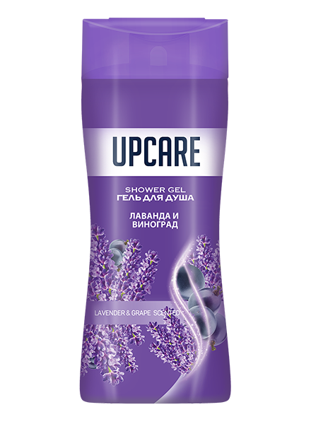 RU - EN - Grape & Lavender Shower Gel mobile