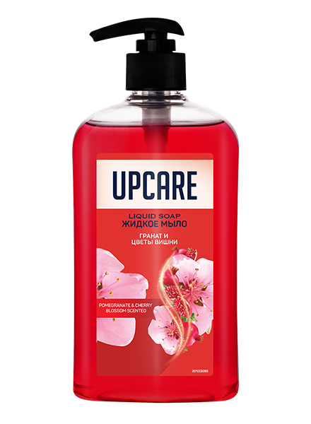 RU - EN - Pomegranate & Cherry Blossom Liquid Soap mobile